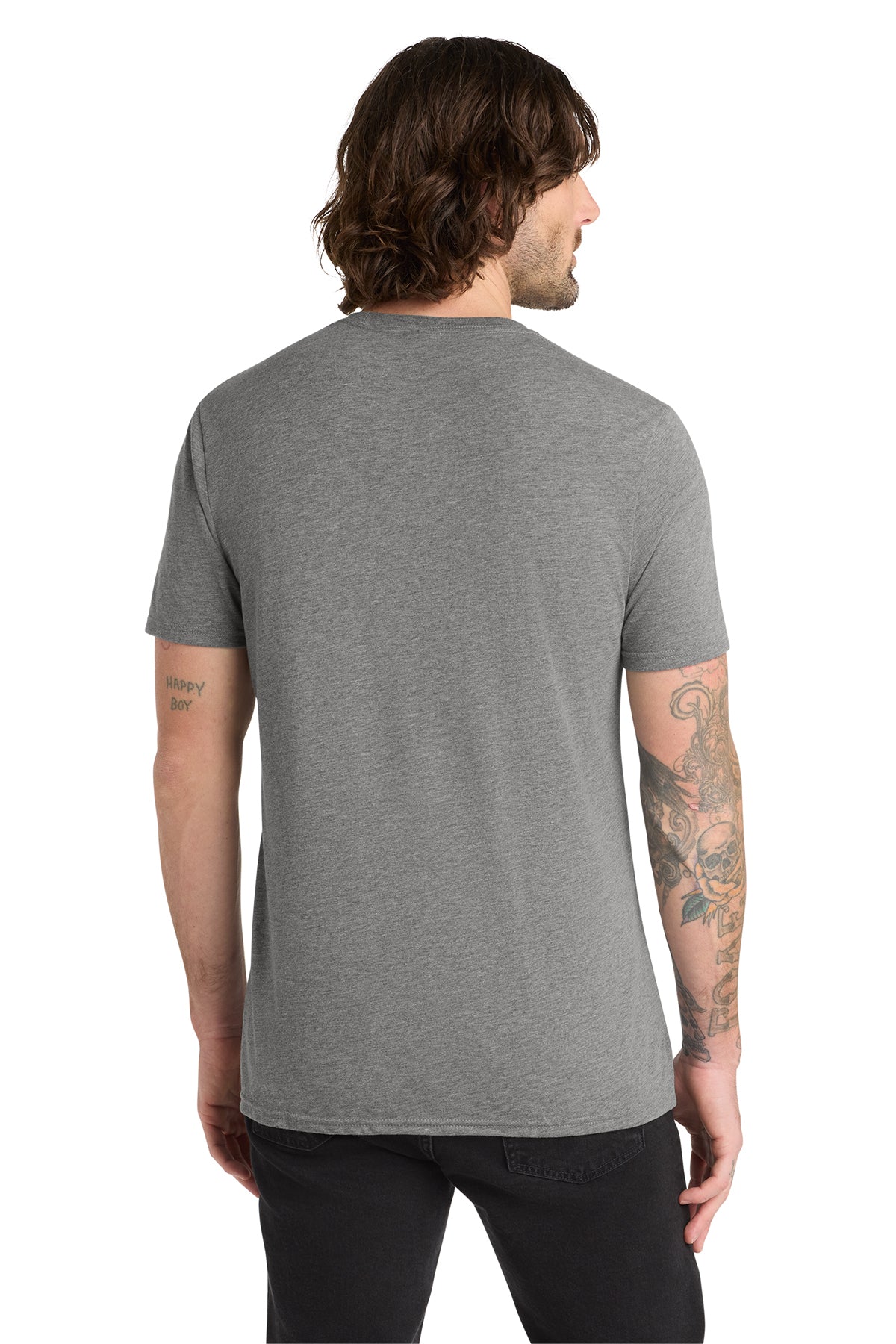 HOLISTIC / Unisex Tri-Blend Tee / Aluminum Grey