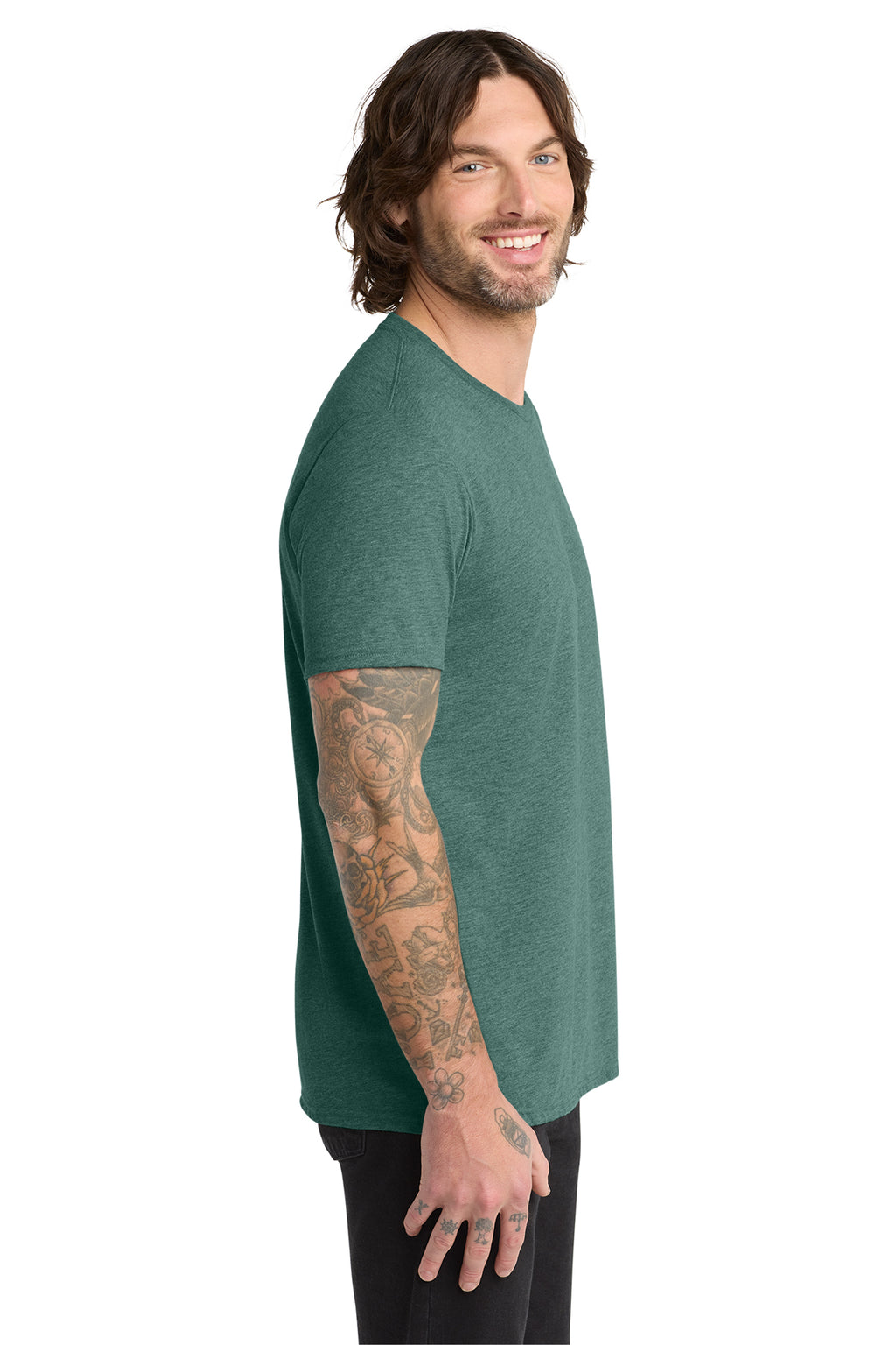 SAGE IT 'TIL YOU MAKE IT / Unisex Tri-Blend Tee / Deep Sea Green
