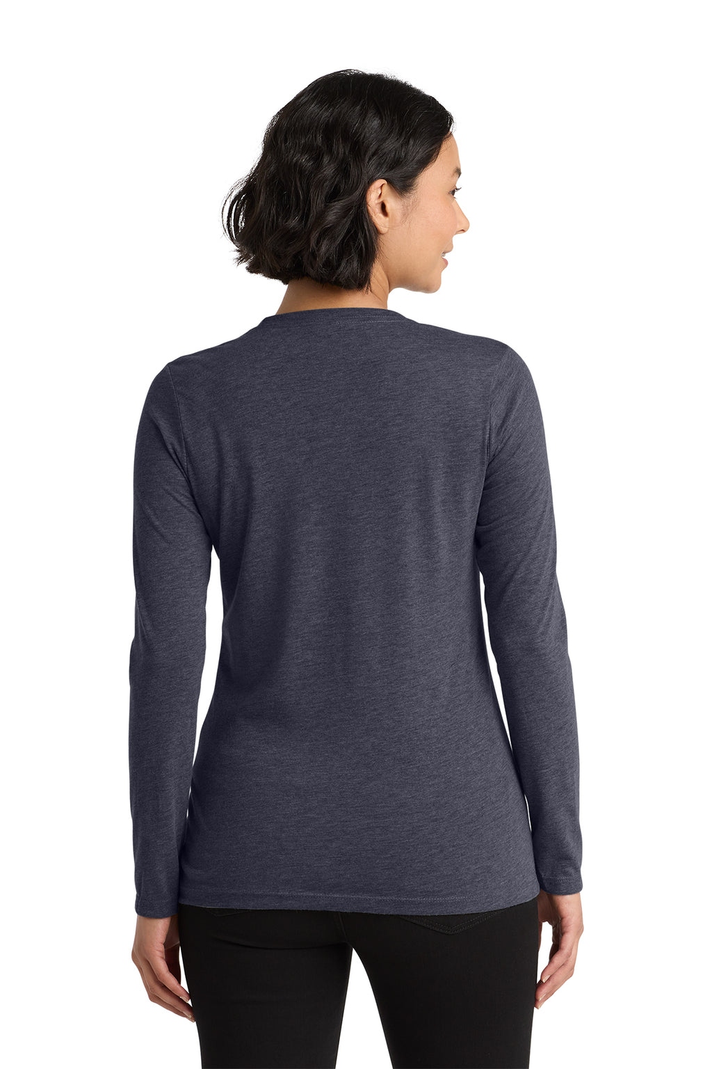 IN MY ESSENTIAL OILS ERA / Women’s Tri-Blend Long Sleeve Tee / Rebel Blue