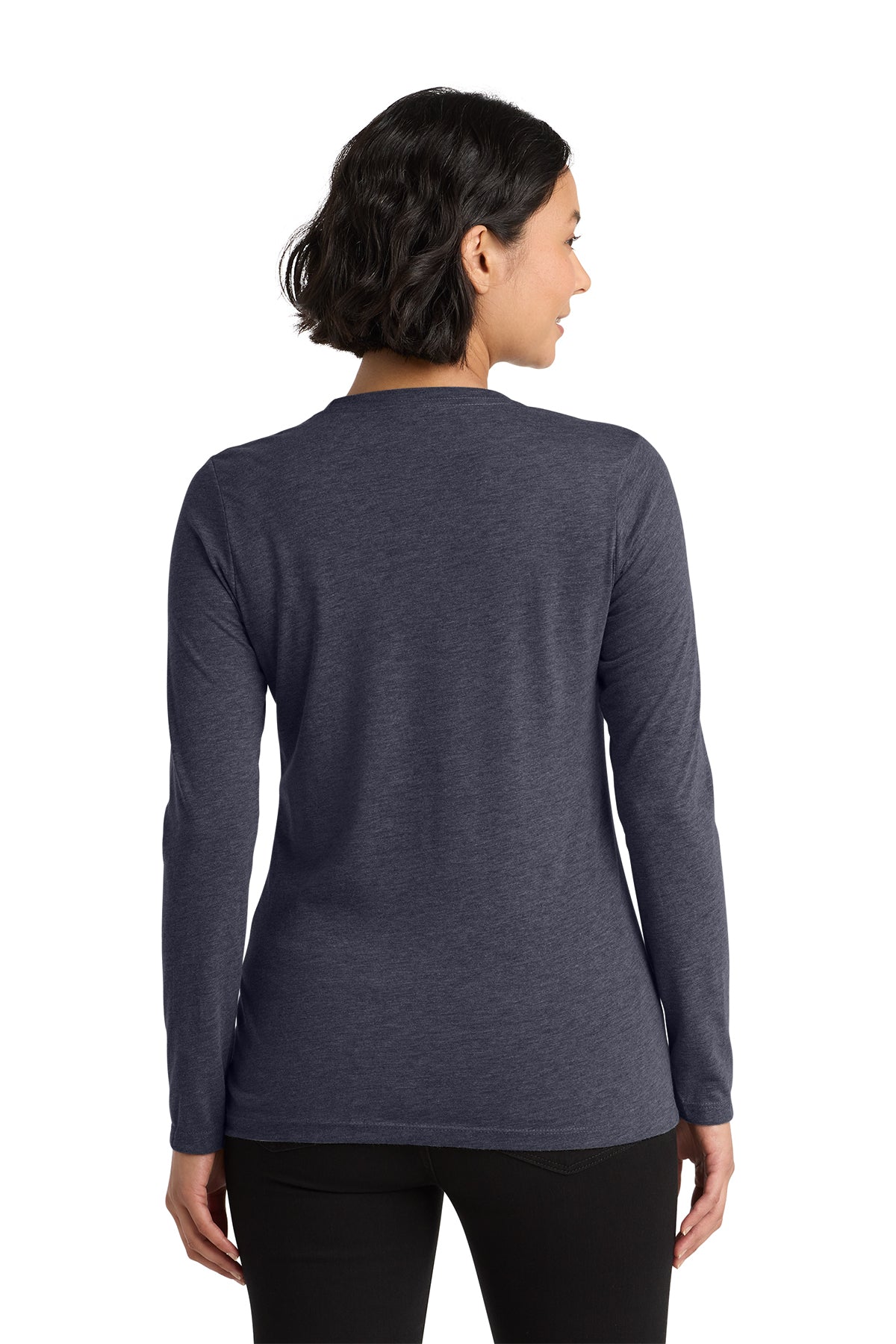 IN MY ESSENTIAL OILS ERA / Women’s Tri-Blend Long Sleeve Tee / Rebel Blue