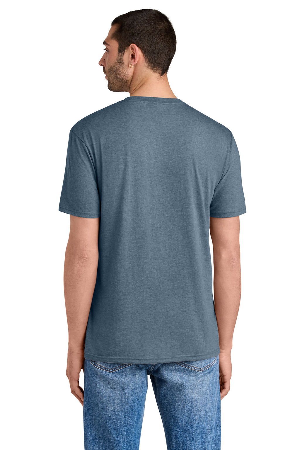 BREATHE Inhale Exhale / Softstyle Tee / Flint Blue Heather