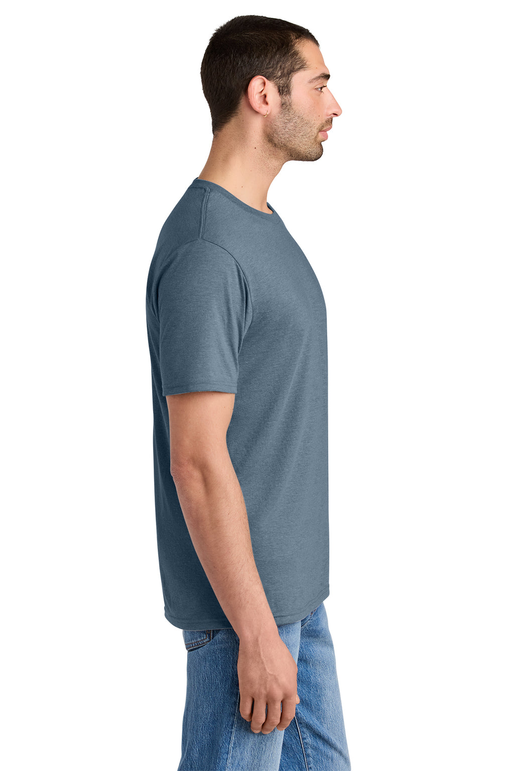 BREATHE Inhale Exhale / Softstyle Tee / Flint Blue Heather