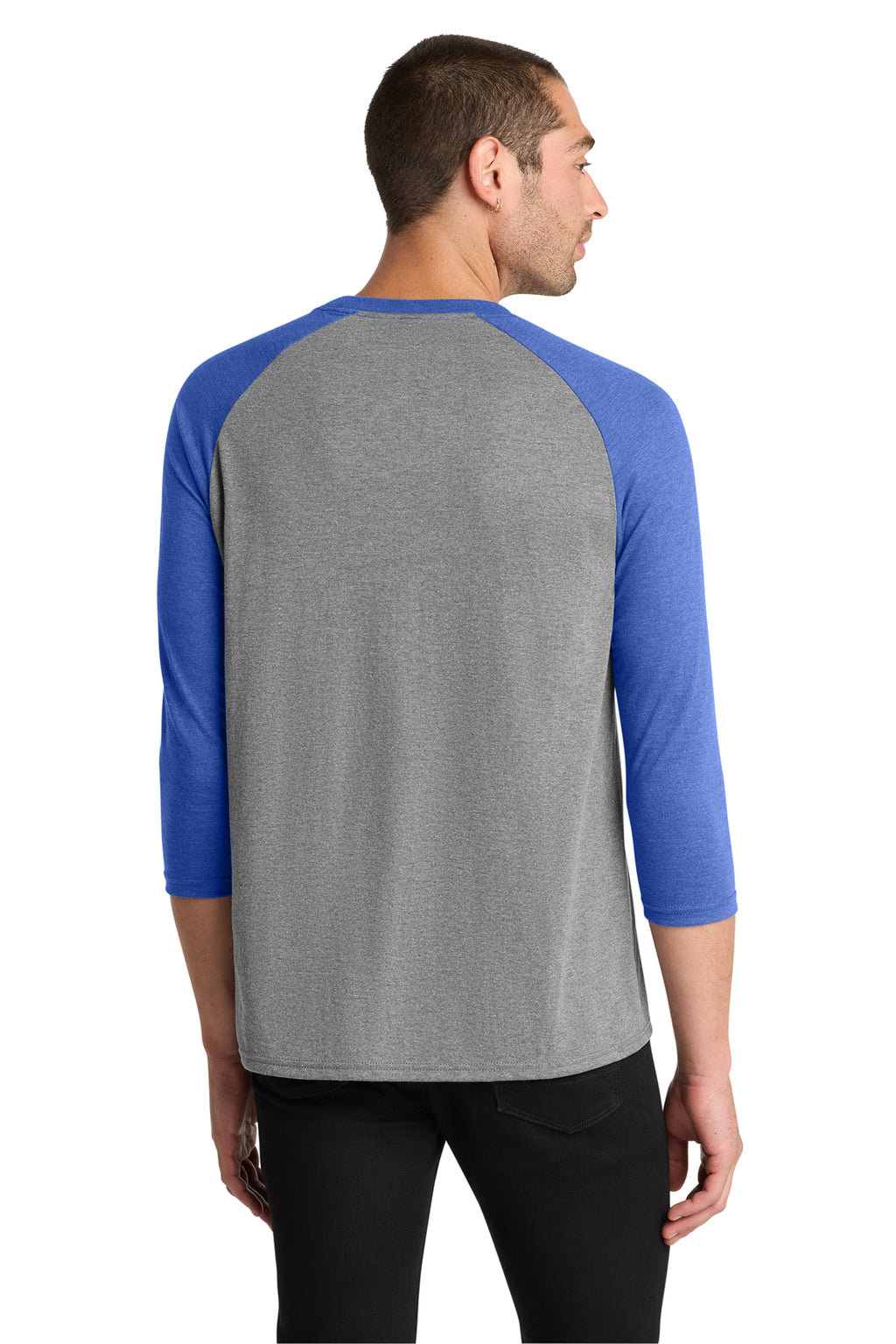 Holistic / Perfect Tri 3/4-Sleeve Raglan / Royal Frost/ Grey Frost