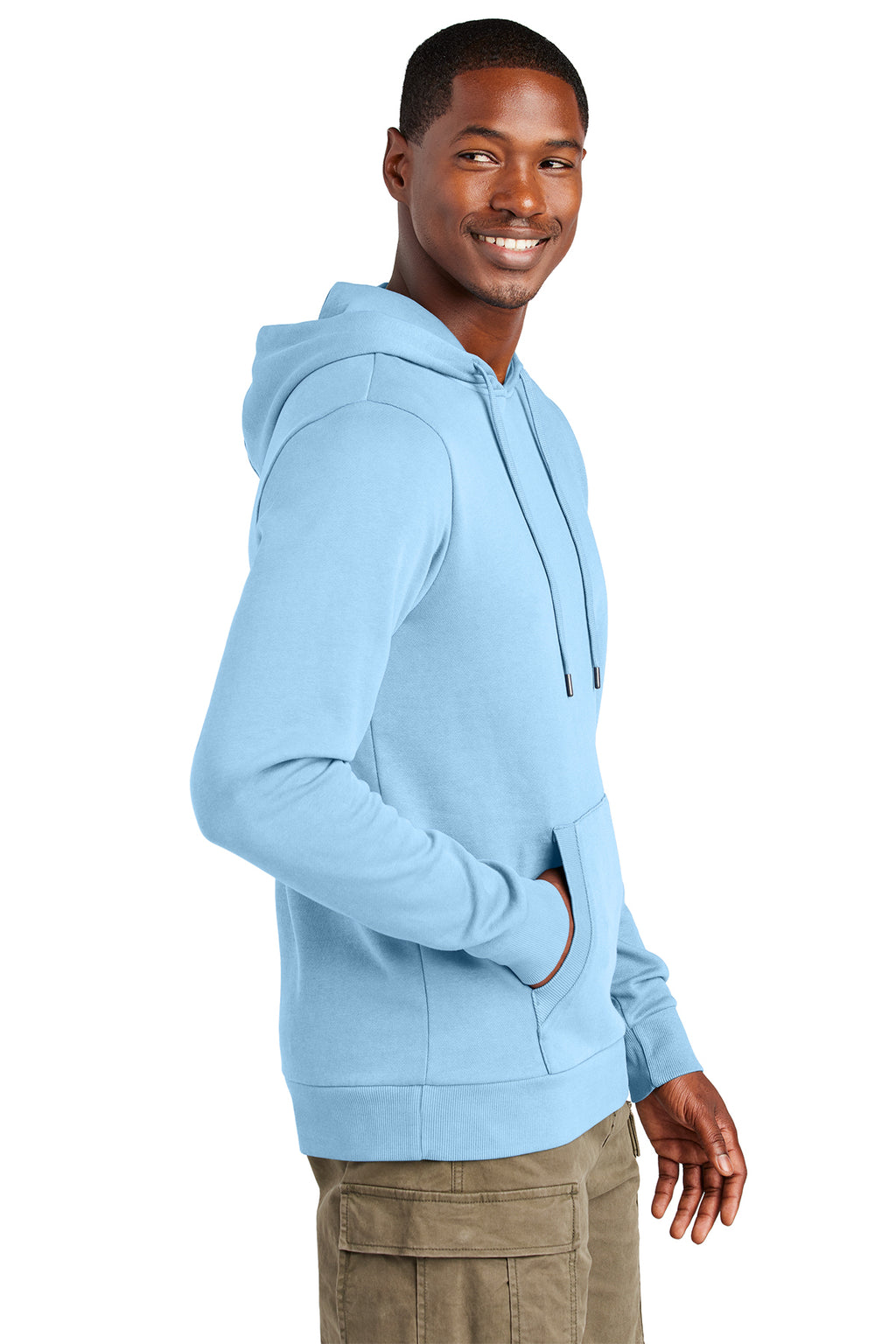 Holistic / Fleece Hoodie / Ice Blue