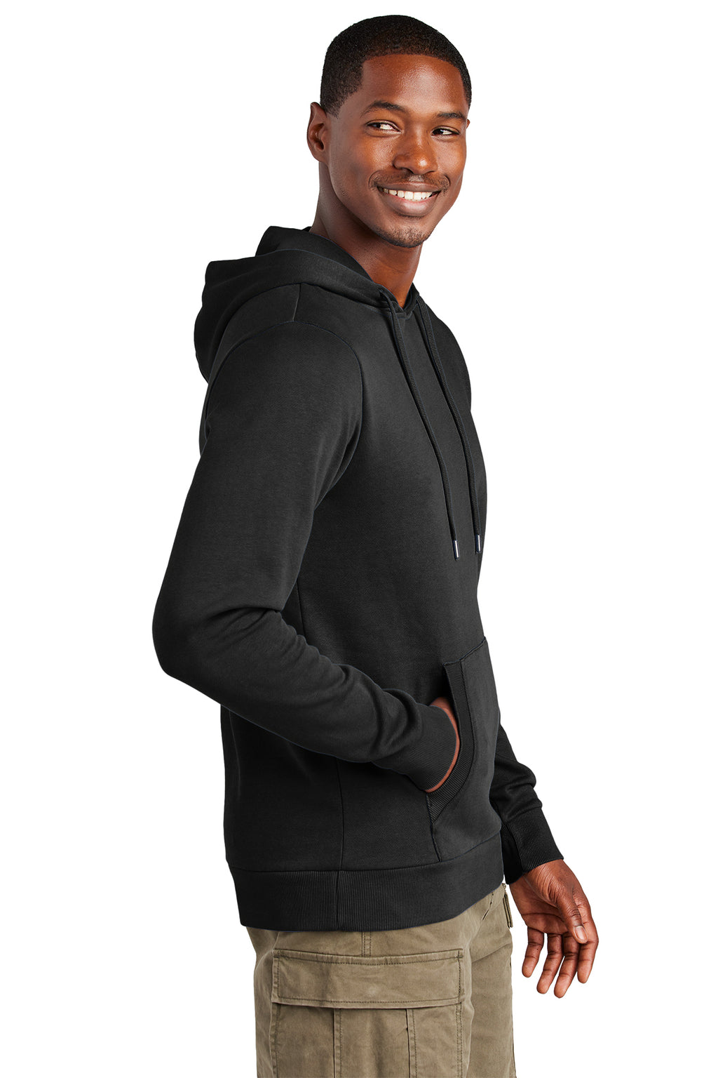 BREATHE / Fleece Hoodie / Black