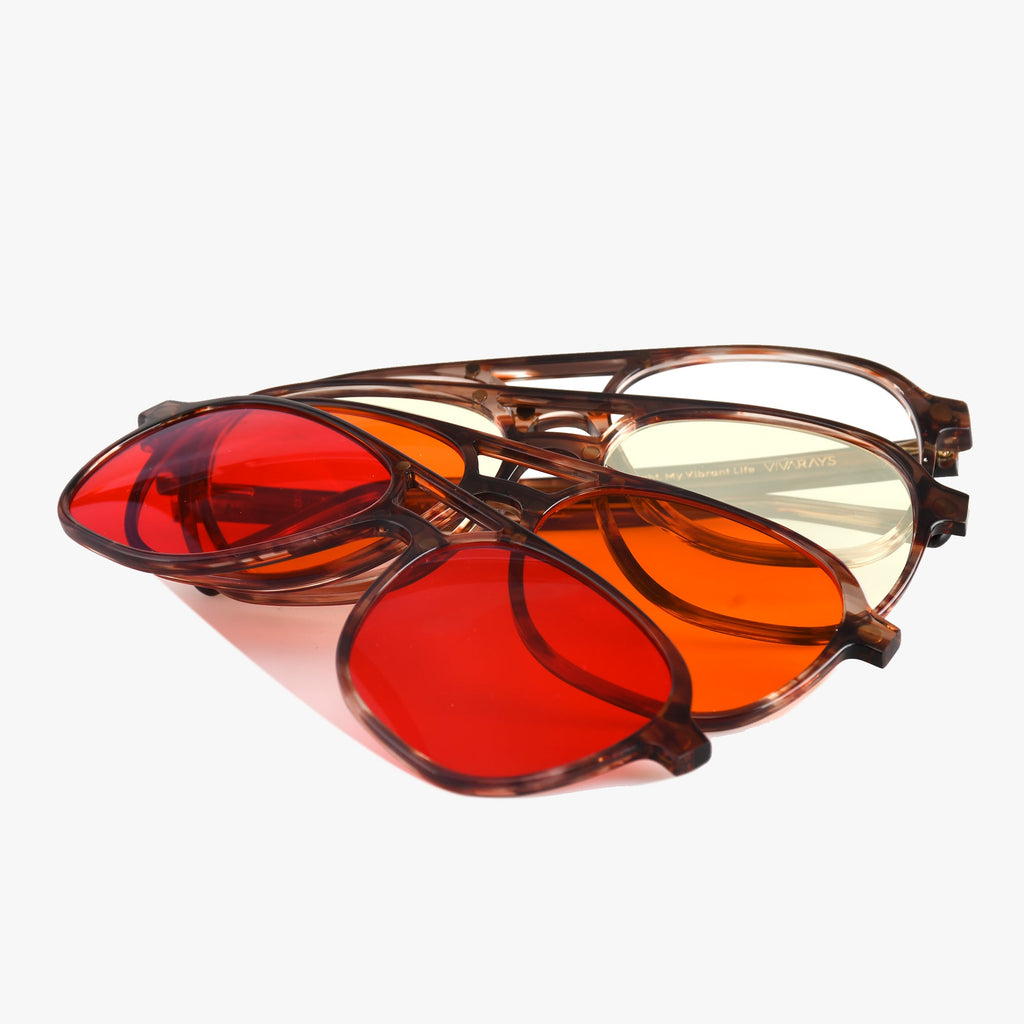 Abundance Clip'N'Go 4-in-1 Blue Light Blockers