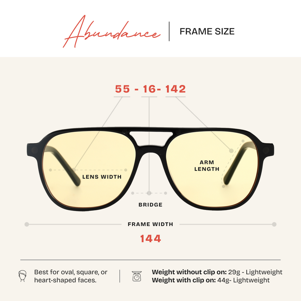 Abundance Daytime Blue Light Blockers