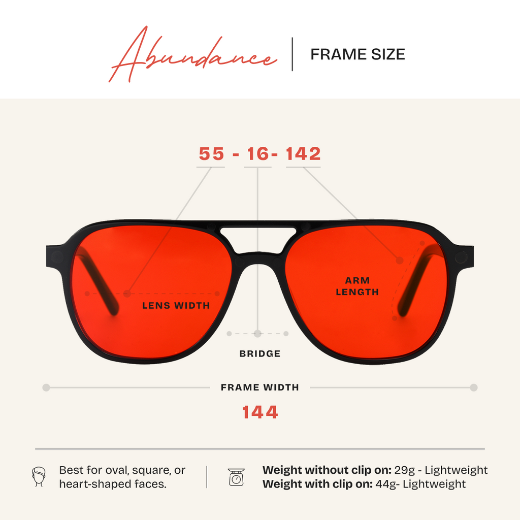 Abundance Nightime Blue Light Blockers