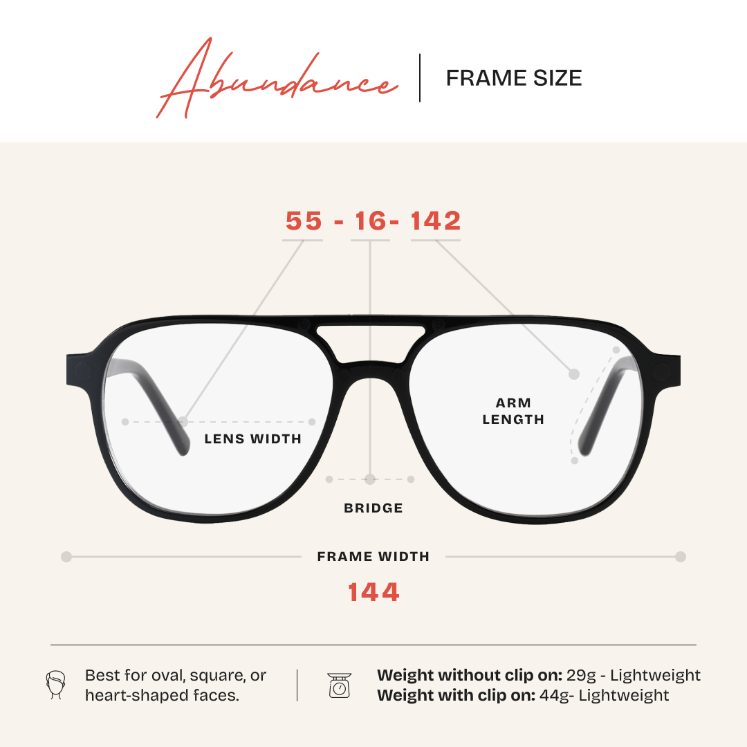 Abundance Clip'N'Go 4-in-1 Blue Light Blockers