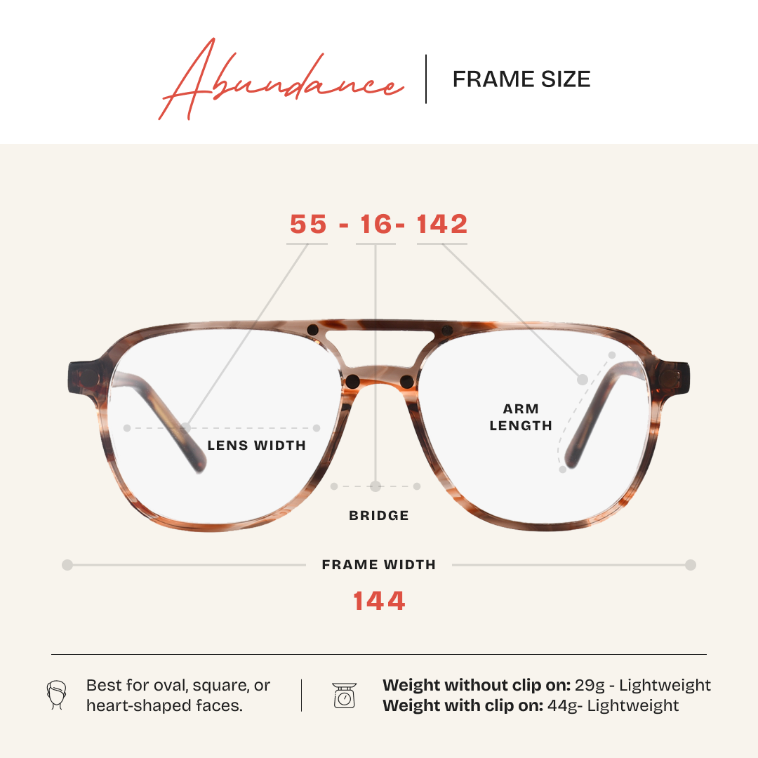 Abundance Clip'N'Go 4-in-1 Blue Light Blockers