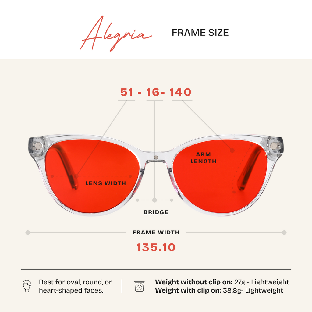 Alegria Nightime Blue Light Blockers