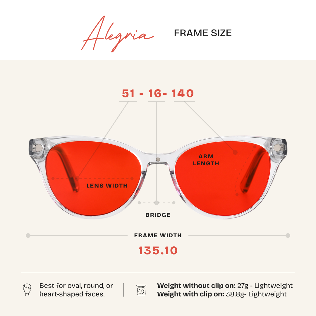 Alegria Nightime Blue Light Blockers