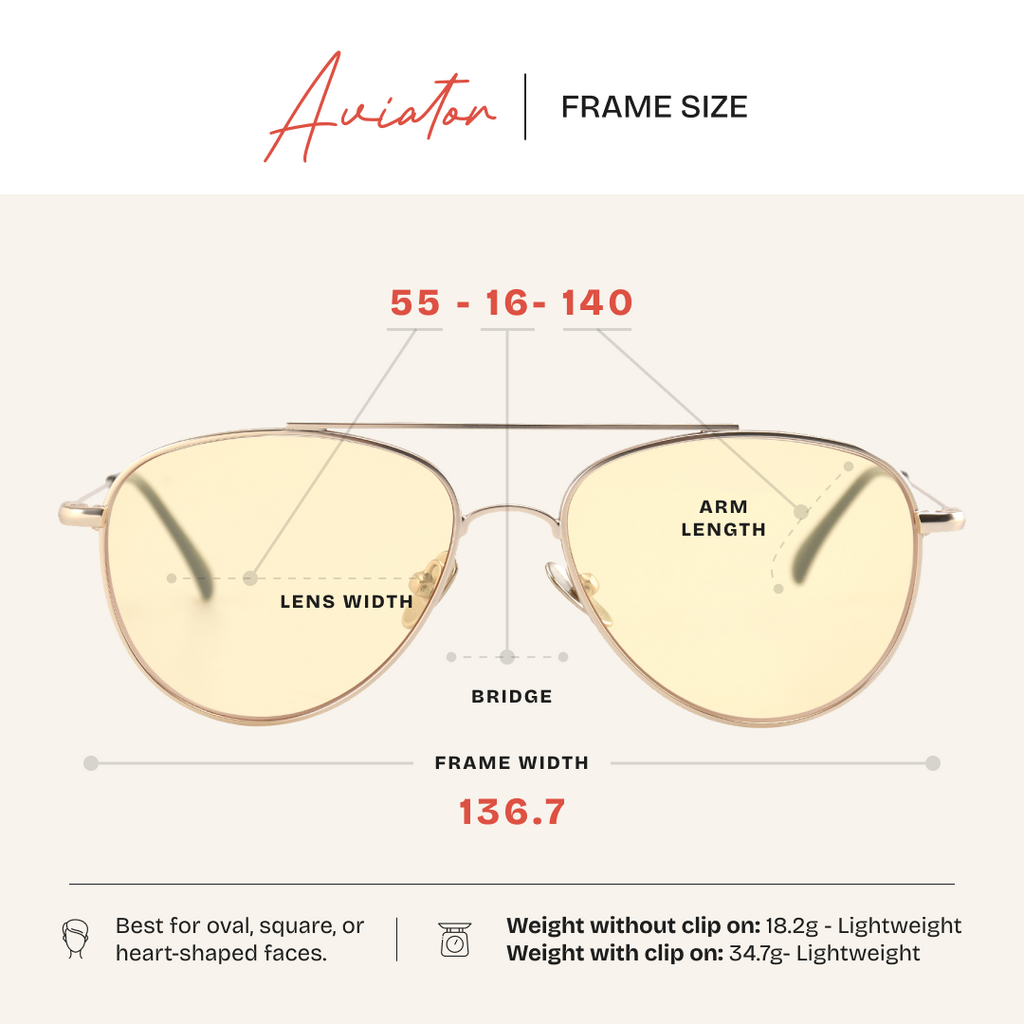 Aviator Magnetic Clip'N'Go 3-in-1 Blue Light Blockers