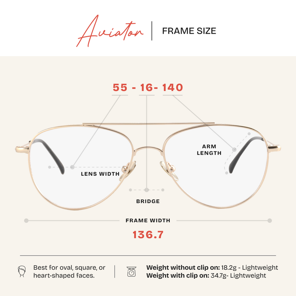 Aviator Magnetic Clip'N'Go 4-in-1 Blue Light Blockers