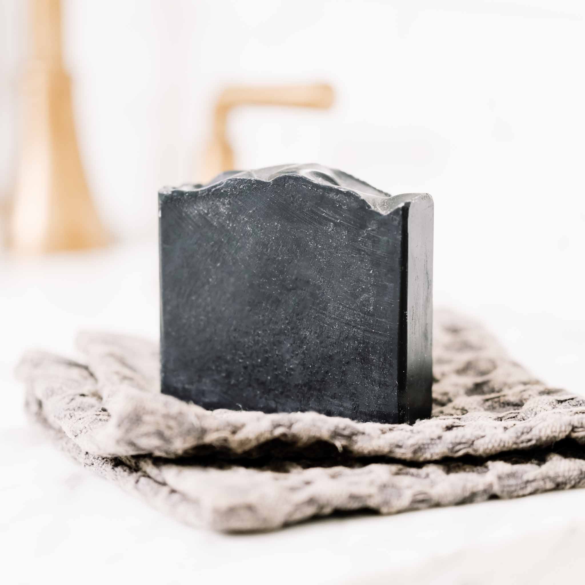Clarifying Charcoal Bar Handmade Tallow and Goat Milk Soap Bar