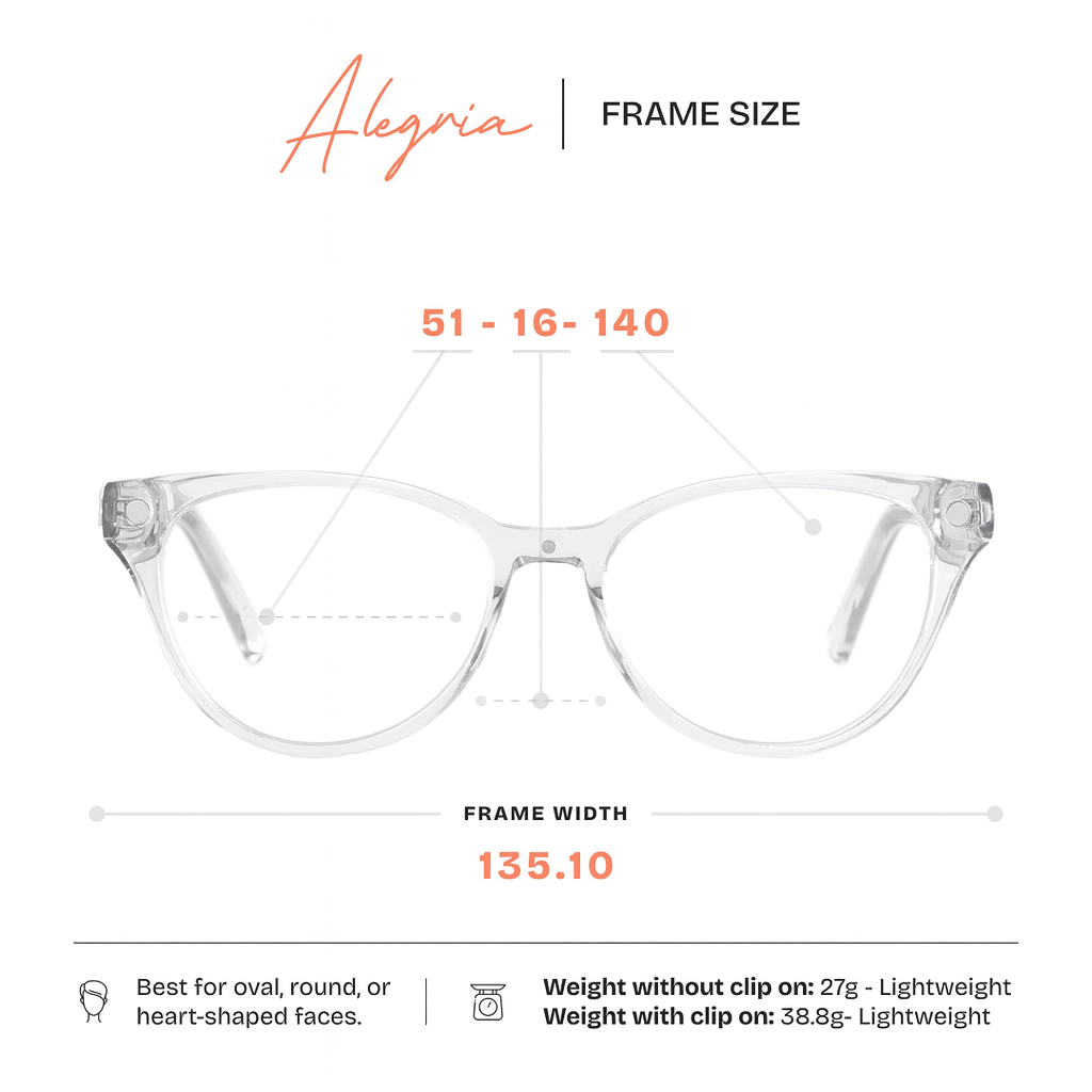 Alegria Clip'N'Go 4-in-1 Blue Light Blockers