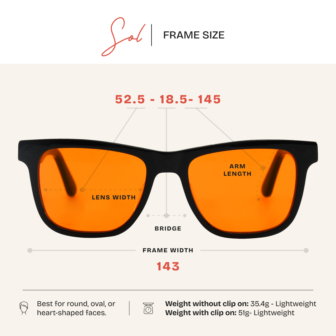 Sol Clip'N'Go 2-in-1 Blue Light Blockers