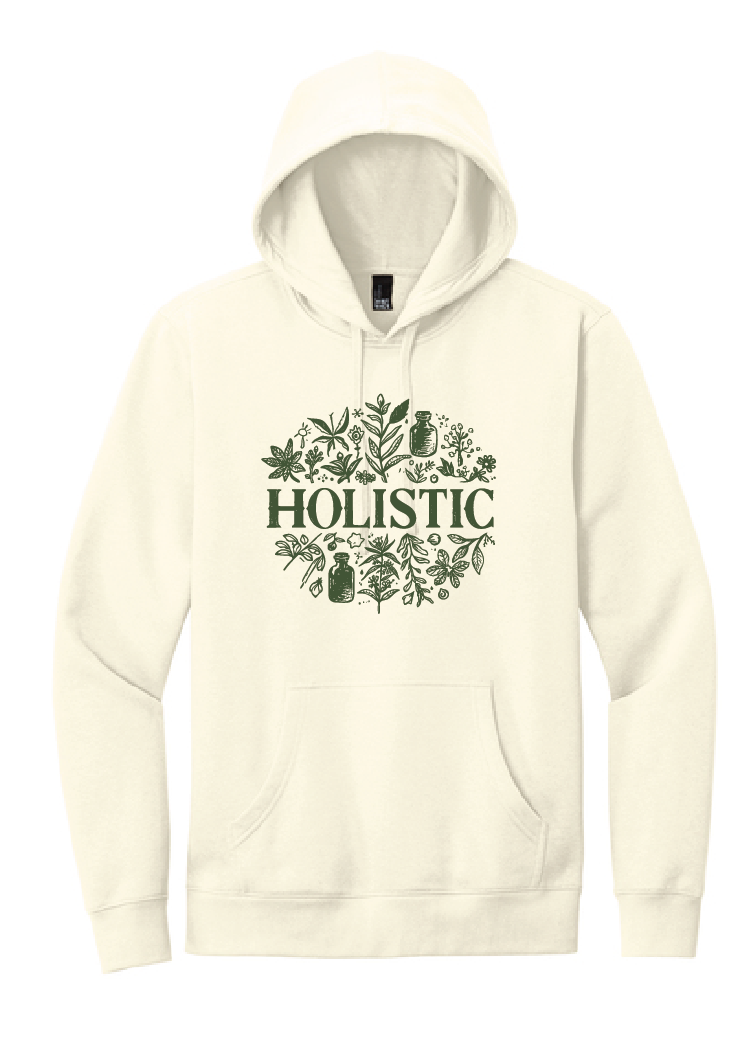 Holistic Array / Softstyle Fleece Hoodie / Natural