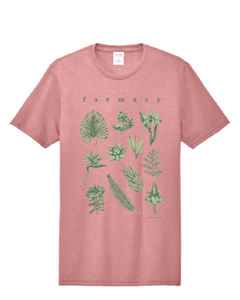 FARMACY / Unisex Tri-Blend Tee / Vintage Rose
