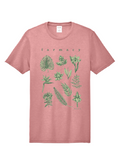 FARMACY / Unisex Tri-Blend Tee / Vintage Rose