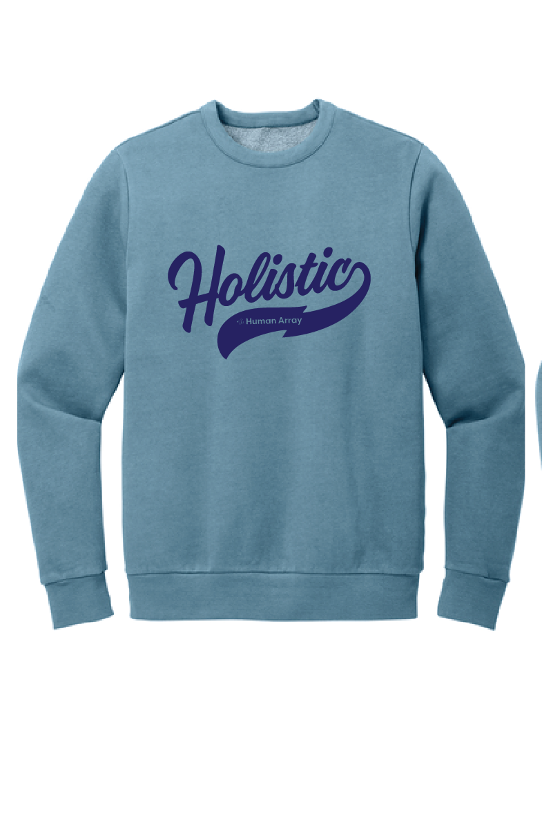 Holistic / Fleece Crew / Dusk Blue