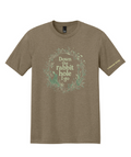 Down The Rabbit Hole I Go / Unisex Tri-Blend Tee / 2 Colors
